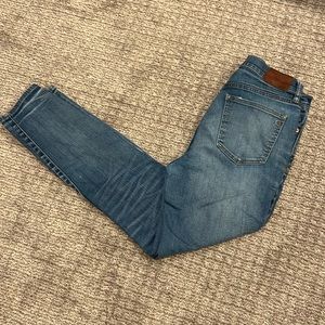 MADEWELL HIGH RISER SKINNY JEANS